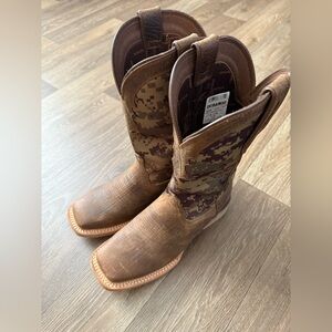 Durango Brown and Green Boots